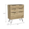 NicBex Dresser for Bedroom,Chest of Drawers with Black Metal Handle,Modern Freestanding Dresser,Storage Dressers for Bedroom - 3 of 4