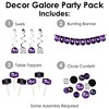 Big Dot of Happiness Purple Grad - Best is Yet to Come - Purple Graduation Party Supplies Decoration Kit - Decor Galore Party Pack - 51 Pieces - 2 of 4