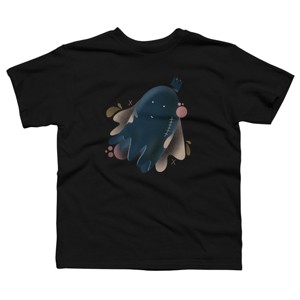 Boy's Design By Humans Little floating ghost By Nebenzu T-Shirt - 1 of 4