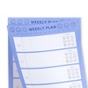 Yoobi SmileyWorld Undated Paper Set 7"x11" with Pencil Blue Smiley - 2 of 4