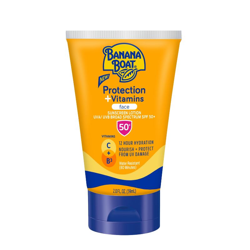 Banana Boat Protect Plus Vitamins Sunscreen - SPF 50 - 2 fl oz, 1 of 8