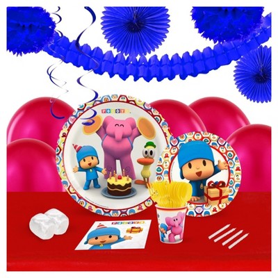 Pocoyo 16 Guest Party Pk With Decoration Kit Target