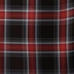black plaid