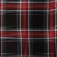 black plaid