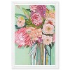 15" x 21" Springtime Florals Framed Wall Art Print Green - Wynwood Studio - 3 of 4