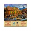 Sunsout Blue Mountain Cabin 500 pc   Jigsaw Puzzle 46036 - 3 of 4