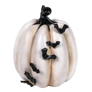 9" Halloween Crawling Bats Pumpkin - National Tree Company - 1 of 4