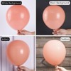 PartyWoo Balloons Dusty Pink Blush Rose 36 18 12 10 5 Inch 100 pcs - 3 of 4