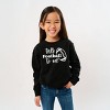 The Juniper Shop Talk Football To Me Ball Youth Ultra-Soft Graphic Sweatshirt - 2 of 4