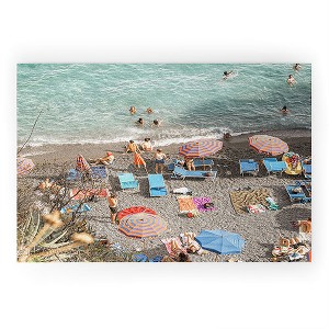 Henrike Schenk - Travel Photography Summer Afternoon in Positano Welcome Mat - Deny Designs - 1 of 3