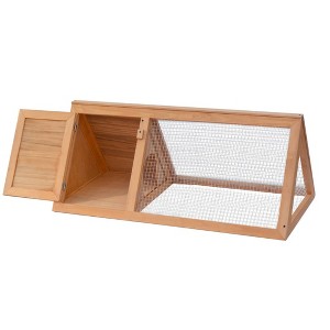 vidaXL Animal Rabbit Cage Wood - 1 of 4