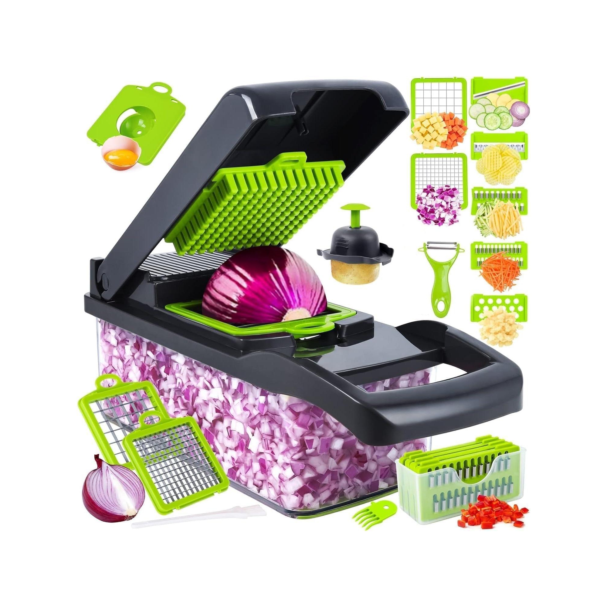 Home Collection 14-in-1 Vegetable Chopper with Container