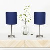 Creekwood Home Contemporary Bedside Table Lamps with USB Port - 4 of 4