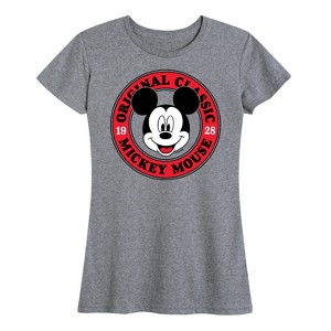 Women's - Disney - Mickey Original Classic Short Sleeve Graphic T-Shirt - 1 of 4