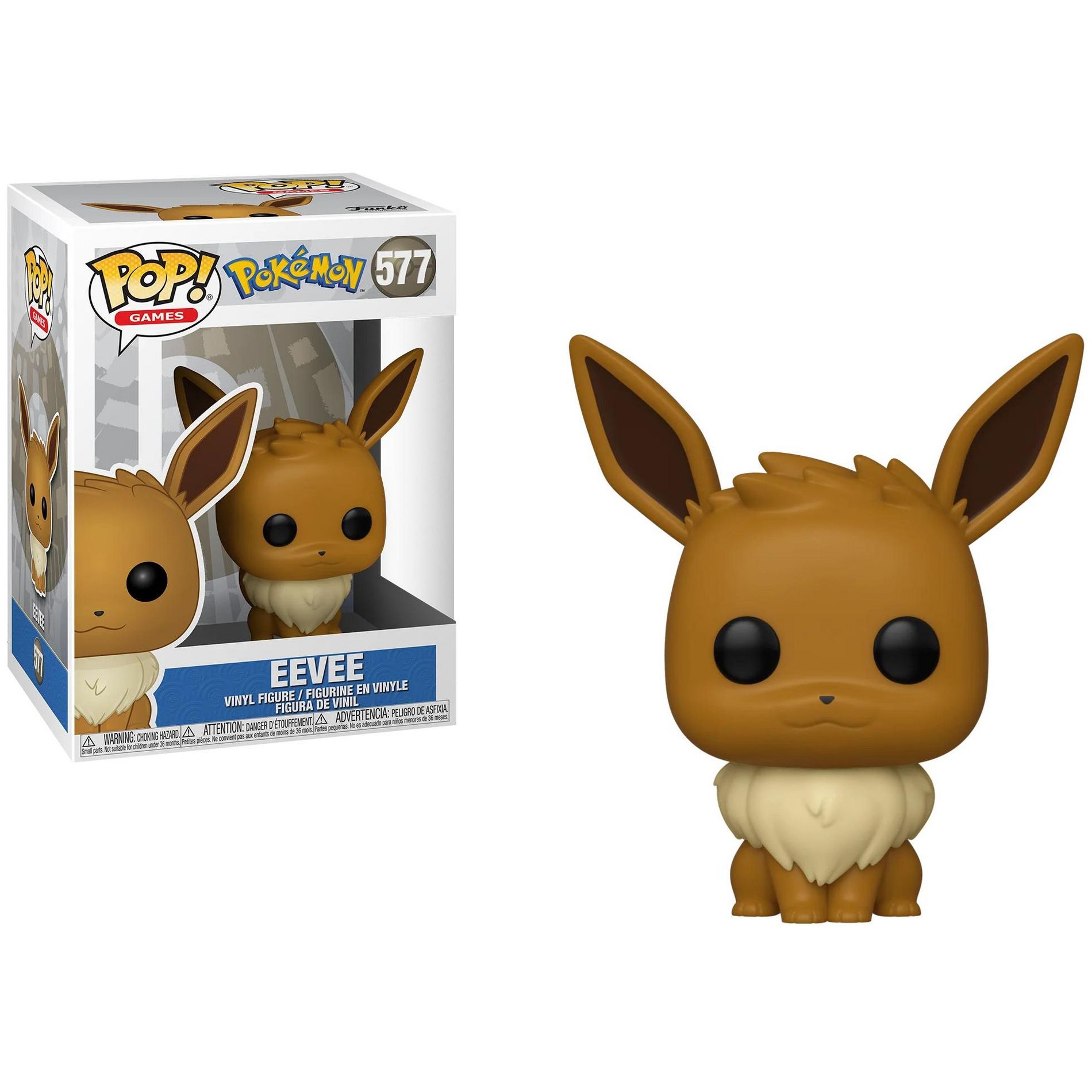 Funko Pop! Games: Pokemon - Eevee - Vinyl Figure #577 #46779