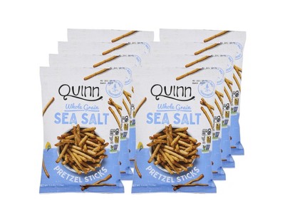 Quinn Sea Salt Pretzel Sticks - Case of 8/5.6 oz