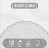 Lilly Crochet 100% Cotton Tufted Reversible Bath Rug, Super Absorbent & Machine Washable Bathroom Mat Perfect for Shower and Tub Use - 4 of 4