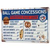 MLB Toronto Blue Jays Baseball Concession Metal Sign Panel - 2 of 4