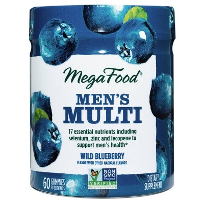 MegaFood Men's Multivitamin Gummies - 60ct