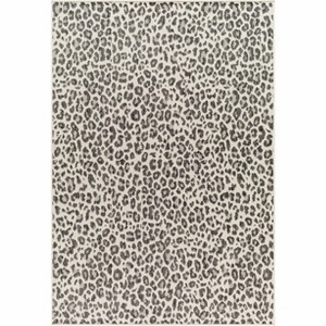 Hauteloom Garbo Blue Leopard Print Area Rug - 1 of 4