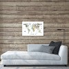 Animal Map of The World by Michael Tompsett Unframed Wall Canvas - iCanvas - 3 of 4
