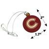 Colgate University Primary Logo Mini Small Tiny Wood Christmas Tree Holiday Ornament - 4 of 4