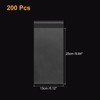 Unique Bargains Self-Sealing Water Resistant Packing Cookies Bag 200 Pcs - 2 of 4
