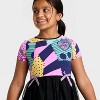 Girls' The Nightmare Before Christmas Sally Tulle Character Dress - Black - 2 of 4