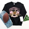 Simply Sage Market Women's Graphic Sweatshirt  Football Season Pink Helmet - 3 of 4