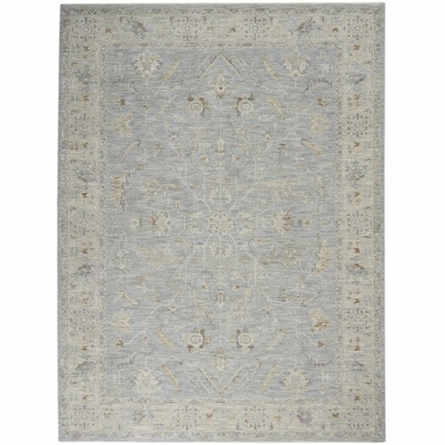 Nourison Asher Asr05 Indoor Only Area Rug - Blue 7'10