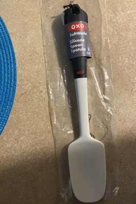 Oxo Silicone Spoon Spatula White : Target