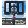Black Basketball Hoop Outdoor,7.5ft - 10FT Adjustable,Portable Basketball Hoop Goal System For In Backyard/Driveway/Indoor, 44 Inch Backboard And Lar - 4 of 4