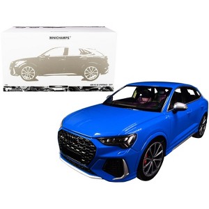 2019 Audi RS Q3 Sportback Blue Limited Edition to 240 pieces Worldwide 1/18 Diecast Model Car by Minichamps - 1 of 4