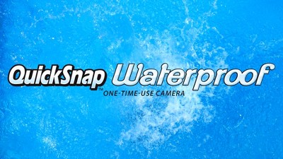 Fujifilm QuickSnap Waterproof Camera - Aqua Blue