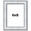 PosterPalooza | Photo Size Classic Silver Picture Frame - UV Acrylic, Foam Board Backing, Hanging Hardware - 2 of 4
