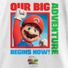 Girl's The Super Mario Bros. Movie Mario Our Big Adventure Begins Now T-Shirt - 2 of 4