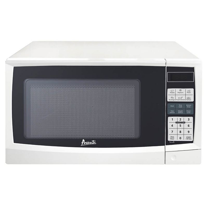 Avanti MT9K0W 0.9 Cu. Ft. White Counter-Top Microwave, 1 of 2