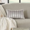 Sofia Beaded Striped Throw Pillow - Mina Victory - 2 of 4