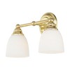 Livex Lighting Somerville 2 - Light Vanity in  Polished Brass - 4 of 4