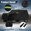 Unique Bargains Waterproof Car Cover for Ford Bronco 4 Door 21-23 Full Car Cover with Zipper - 4 of 4
