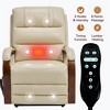 KTMBDW Electric Power Lift Recliner Chair Sofa with Massage and Heat for Elderly, 3 Positions, 2 Side Pockets - 4 of 4