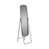 Modern Full Length Mirror - Metal, Glass, Wood, Iron Frame for Bedroom, Living Room, or Home Office Decor - 70" Black - 3 of 4