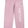 Pink Floyd Prism Logo on Pink Adult Sleep Pant - 2 of 4