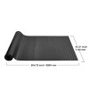 Yukimo 6.48" Garage Floor Mats 2 Rolls, 2.5mm Thickness Black PVC Garage Flooring, Multi-Surface Protection for Under Car, Gym, and Warehouse - 3 of 4