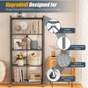 SKONYON Storage Shelves Foldable metal shelves Garage Shelving Units 4-Tier and 5-Tier - 4 of 4