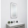 Elegant Lighting Genesis 18in x 36in soft edge LED mirror - 3 of 4