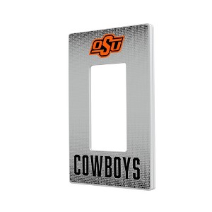 NCAA Big 12 Universities Linen Hidden-Screw Light Switch Plate for Single Rocker - 1 of 4