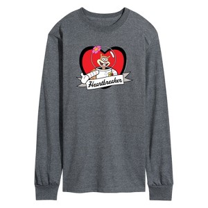 Men's - SpongeBob SquarePants - Heartbreaker Long Sleeve Graphic T-Shirt - 1 of 4