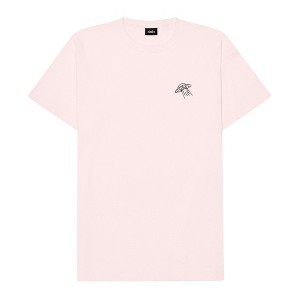 Dalix UFO Embroidered Cotton Relaxed Boxy Fit Short Sleeve Crewneck Tee Shirt Mens - 1 of 4