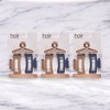 Hair Essentials Neutral & Navy Matte Hair Clip Set - Rectangle & Bow Clips - 9 Pieces - 3 of 4